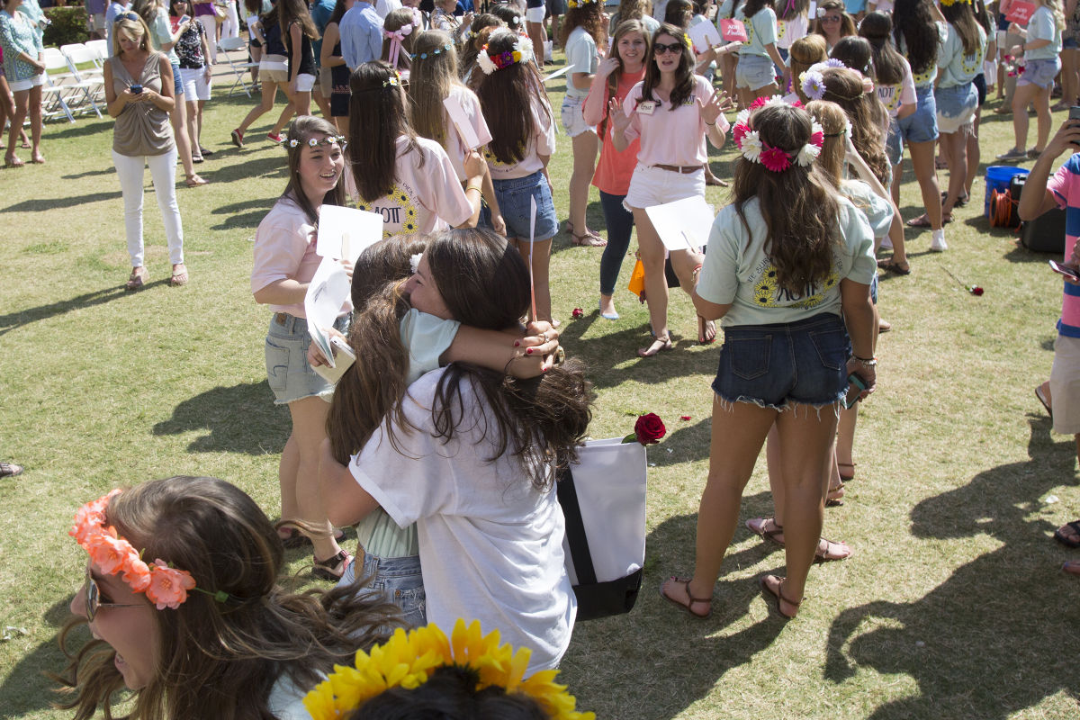 Auburn University bid day 2014